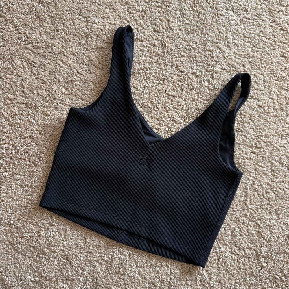 Beyond Yoga Impulse Ribbed Cropped Tank - Sz Small